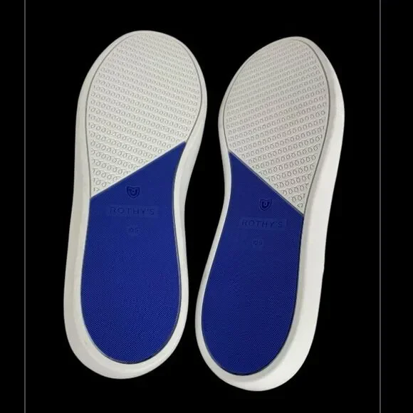 Rothy’s The Original Slip On Sneaker White Washable Comfort Shoe 10.5 EUC - Picture 7 of 9